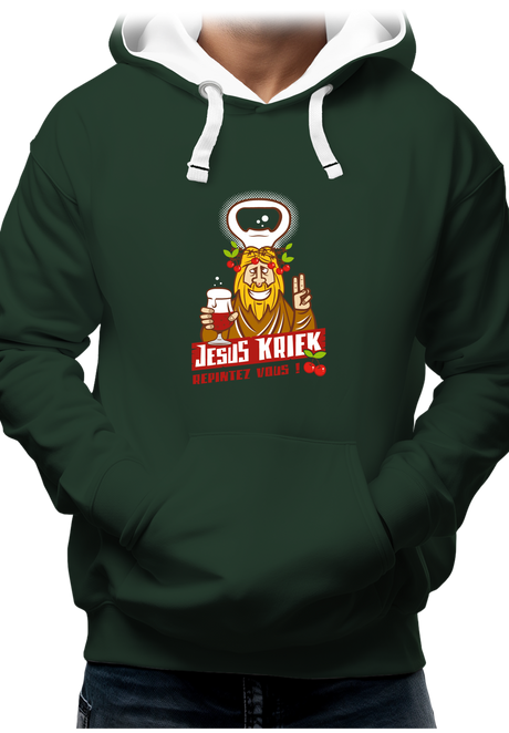 Sweat Adulte La bière Jesus Kriek