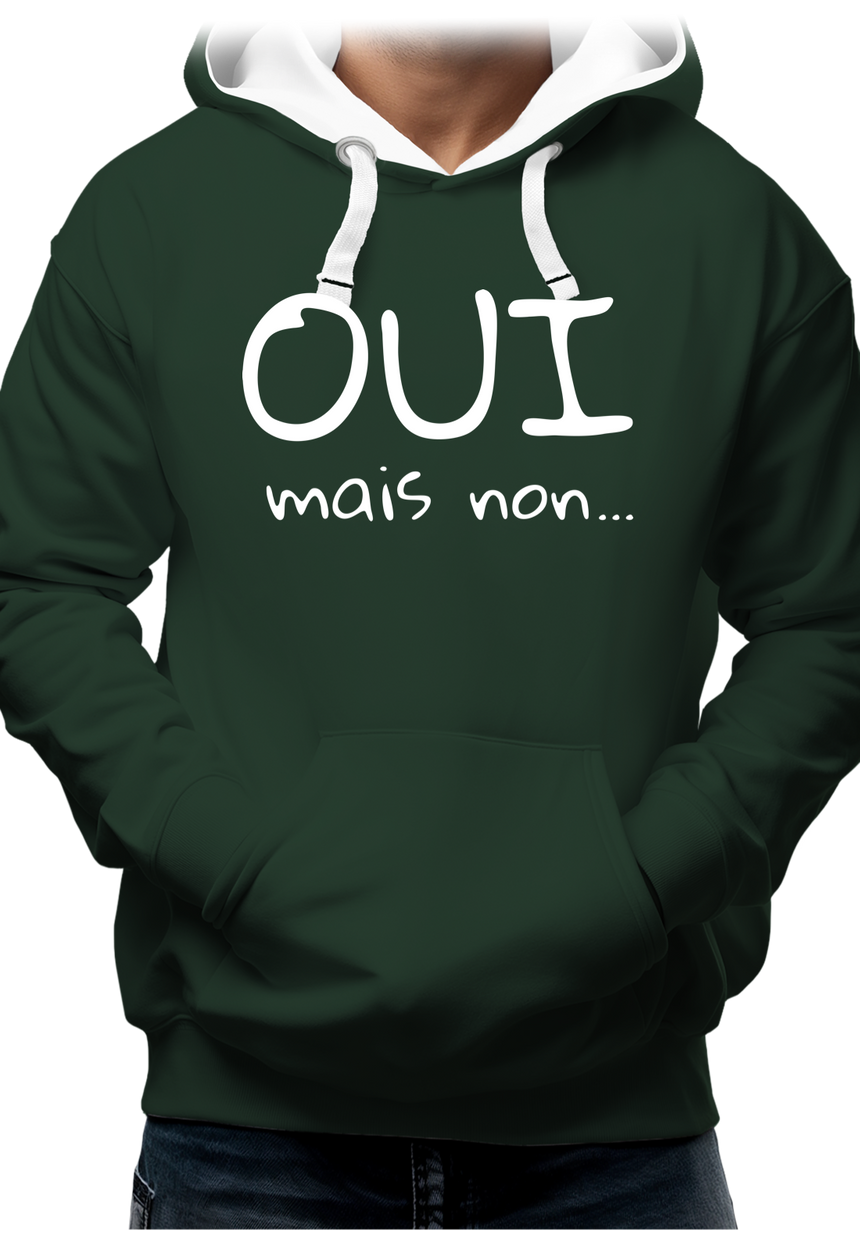 Sweat Adulte Oui mais non...