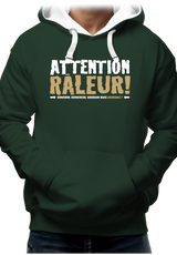 Sweat Adulte Attention raleur en bronze