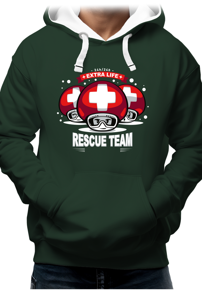 Sweat Adulte Rescue Team jeux vidéo