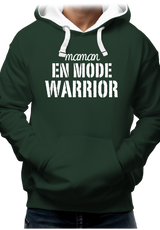 Sweat Adulte Maman en mode warrior