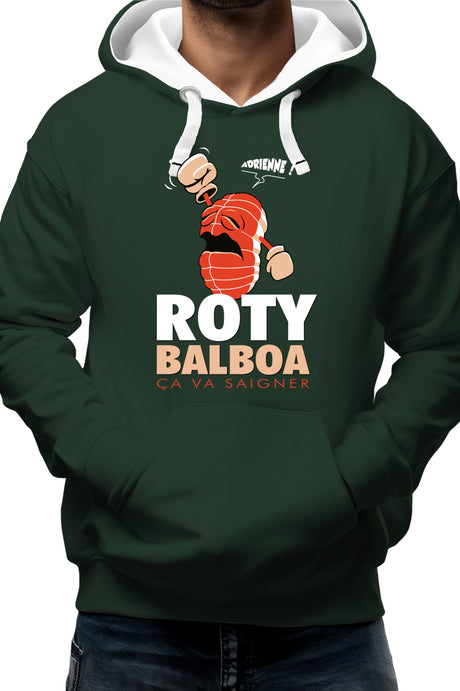 Sweat Adulte Roty Balboa Ca Va Saigner