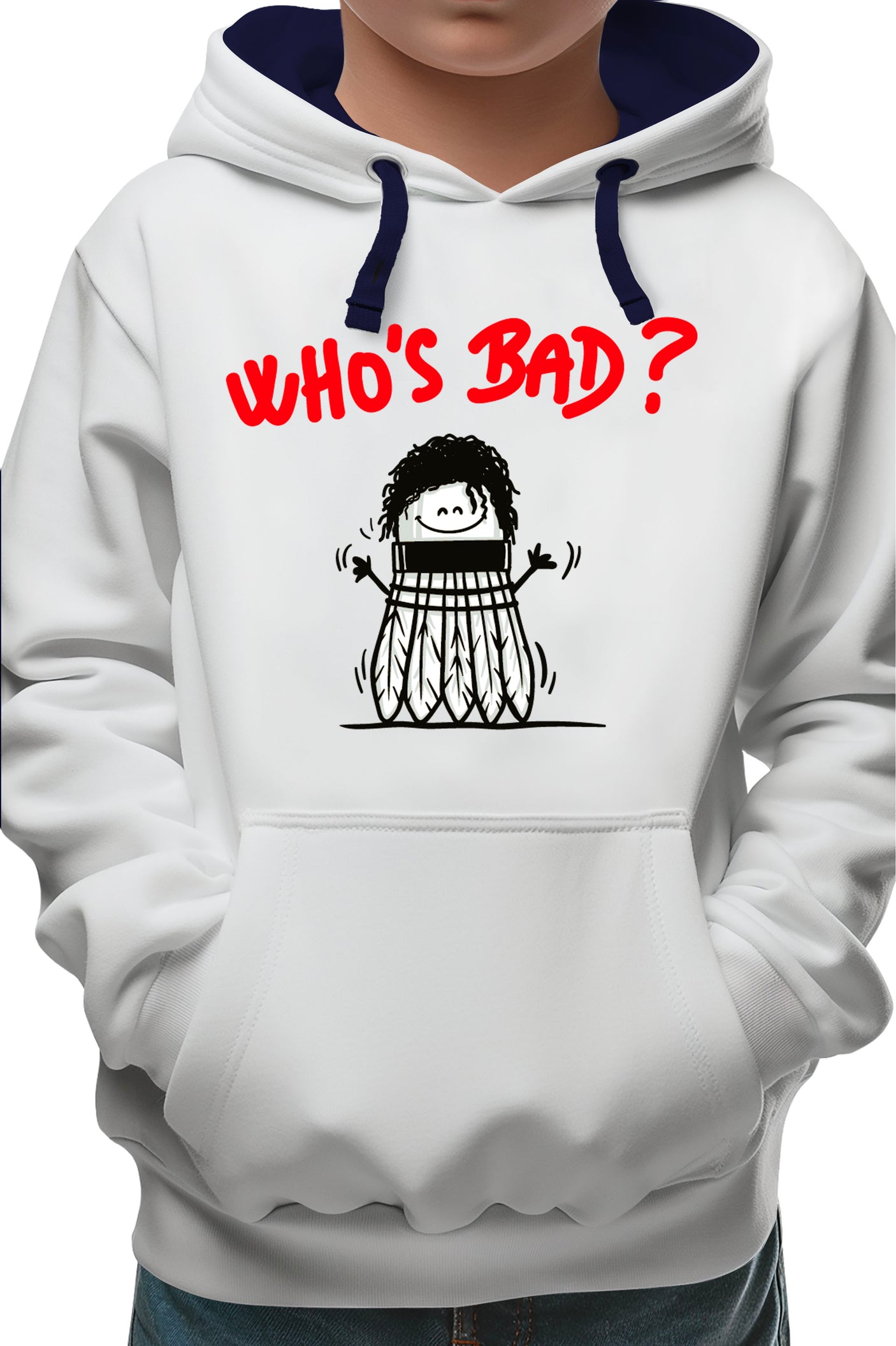 Sweat Enfant Le Badmington fait un hommage à Michael jackson