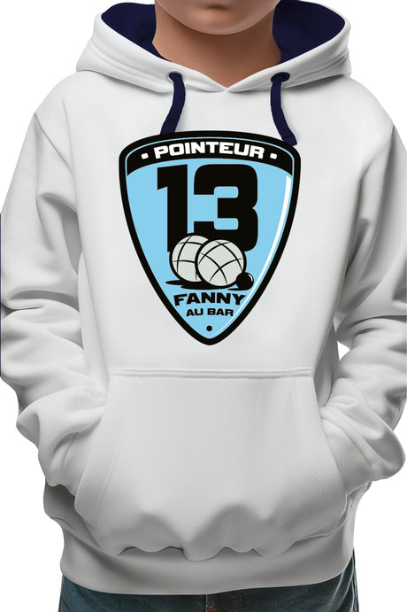 Sweat Enfant Fanny au bar, pointeur