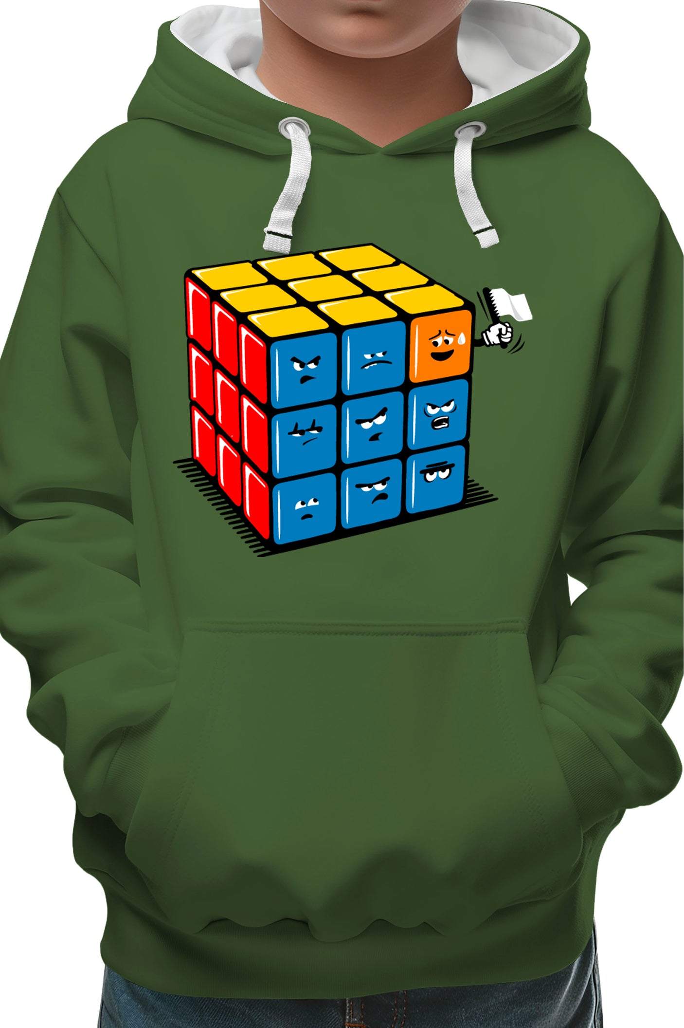 Sweat Enfant Ruby Cube Avec Drapeau