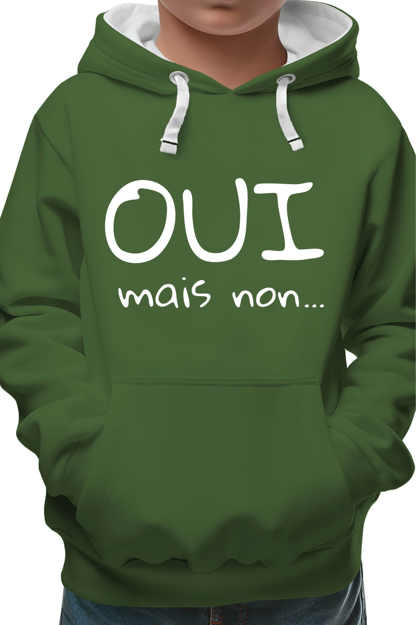 Sweat Enfant Oui mais non...
