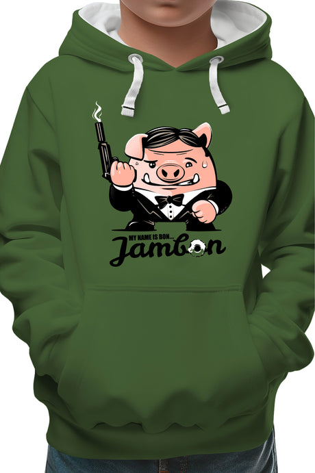 Sweat Enfant My name is Jean JAMBON
