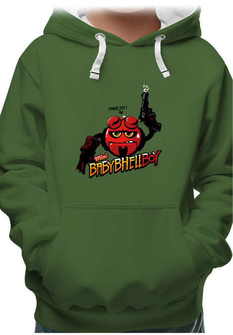 Sweat Enfant Baby Hell boy fromage à deguster