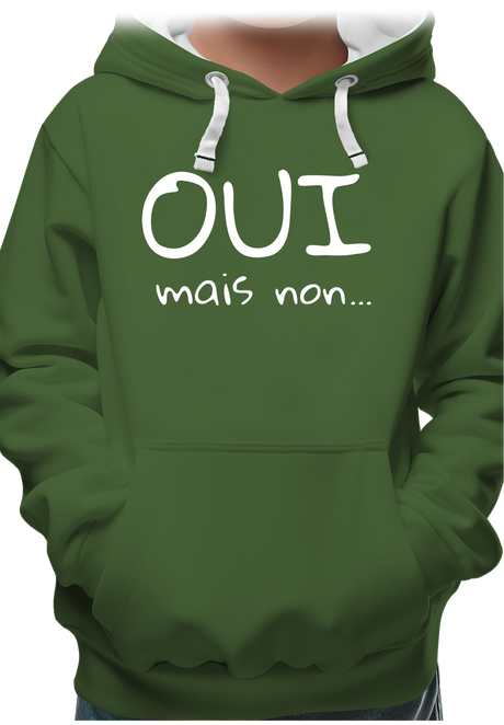 Sweat Enfant Oui mais non...