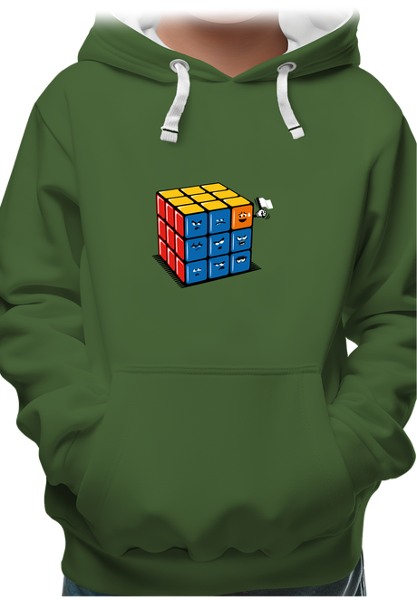 Sweat Enfant Ruby cube avec drapeau
