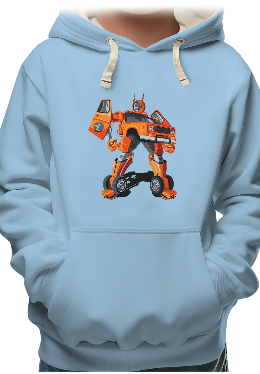 Sweat Enfant Voiture 4L Transformer