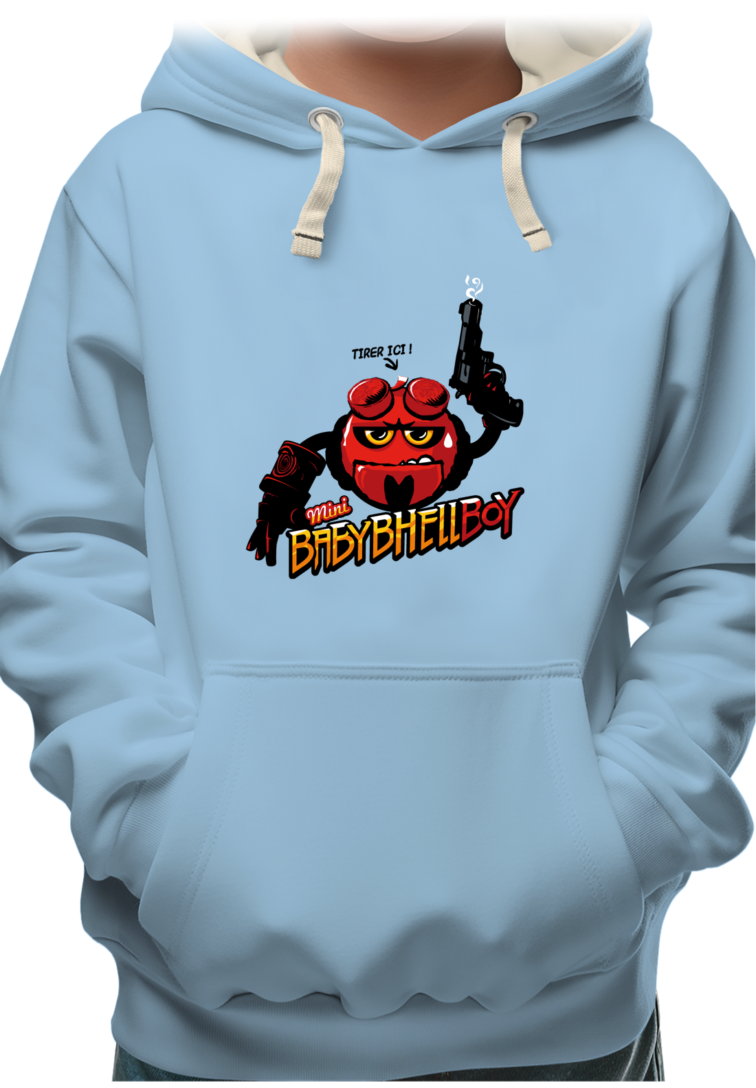 Sweat Enfant Baby Hell boy fromage à deguster