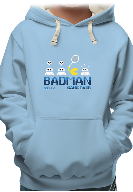 Sweat Enfant BadMan, le jeu video de badminton