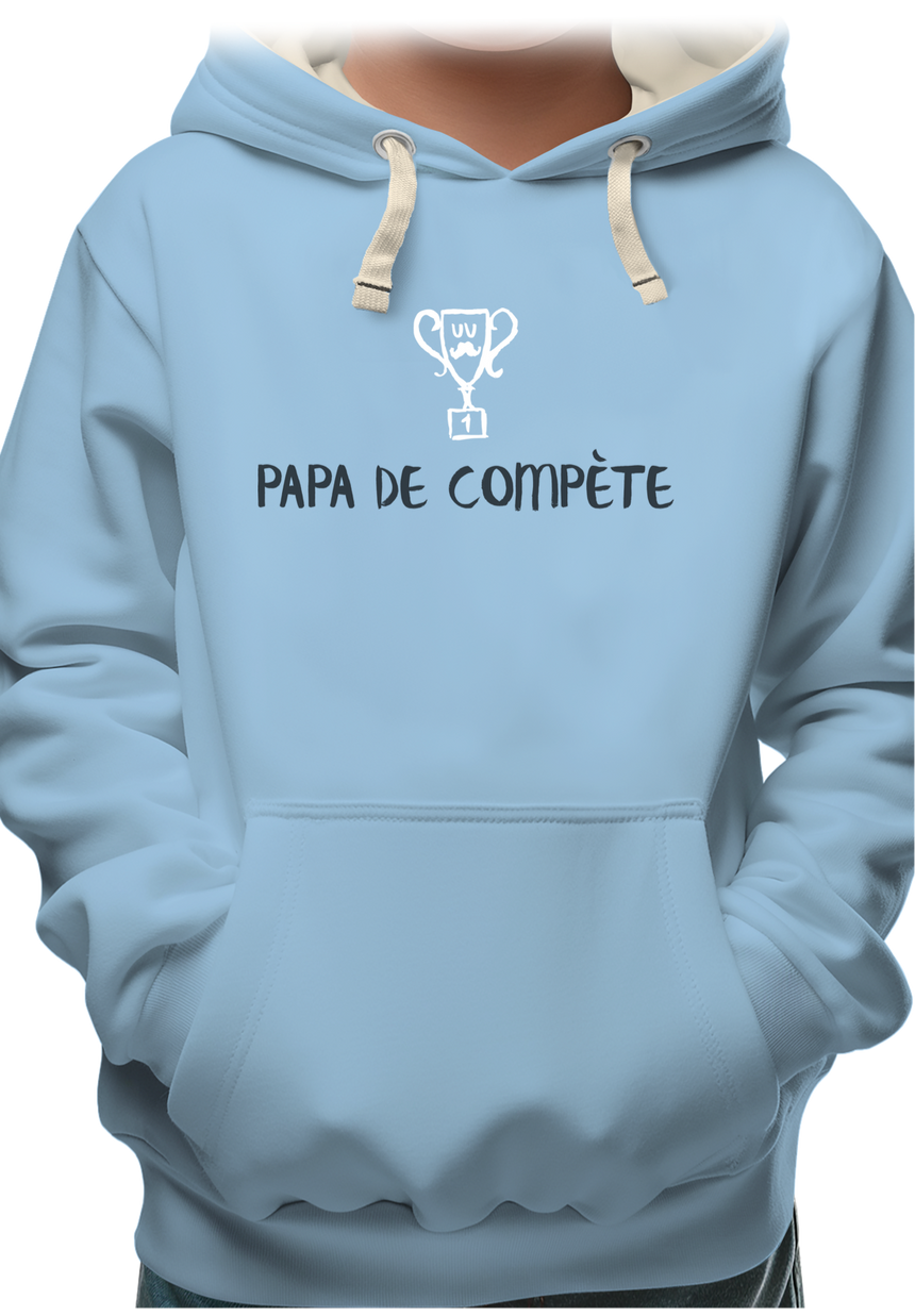 Sweat Enfant Un super papa de compète