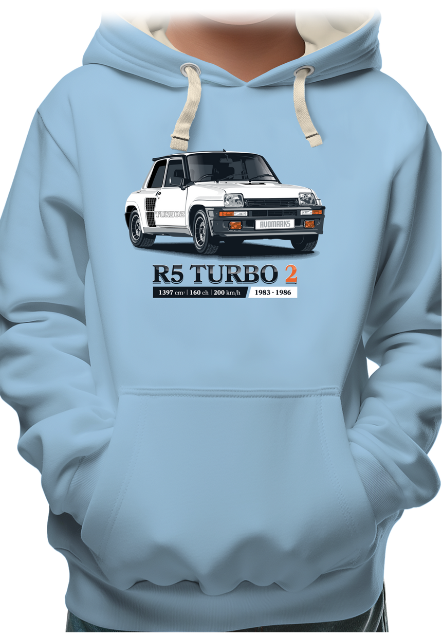 Sweat Enfant Voiture R5 Turbo 2