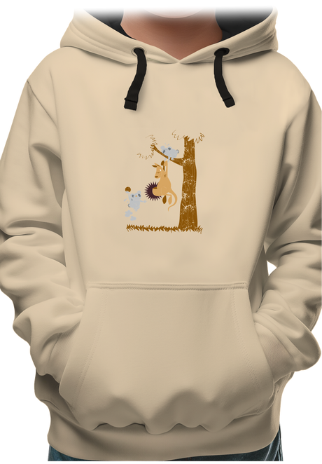 Sweat Enfant Basket kangourou et koala