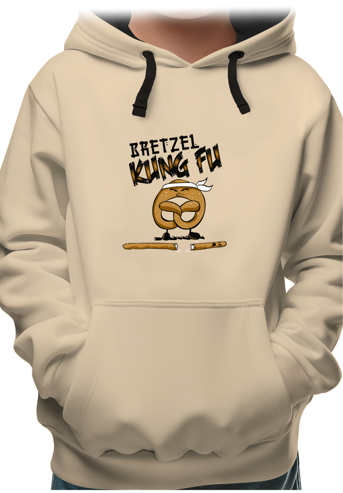 Sweat Enfant Le Bretzel est plus fort que le Stick