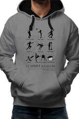Sweat Adulte Sport Illustre