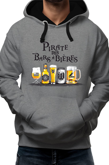 Sweat Adulte Pirates des bars a bieres