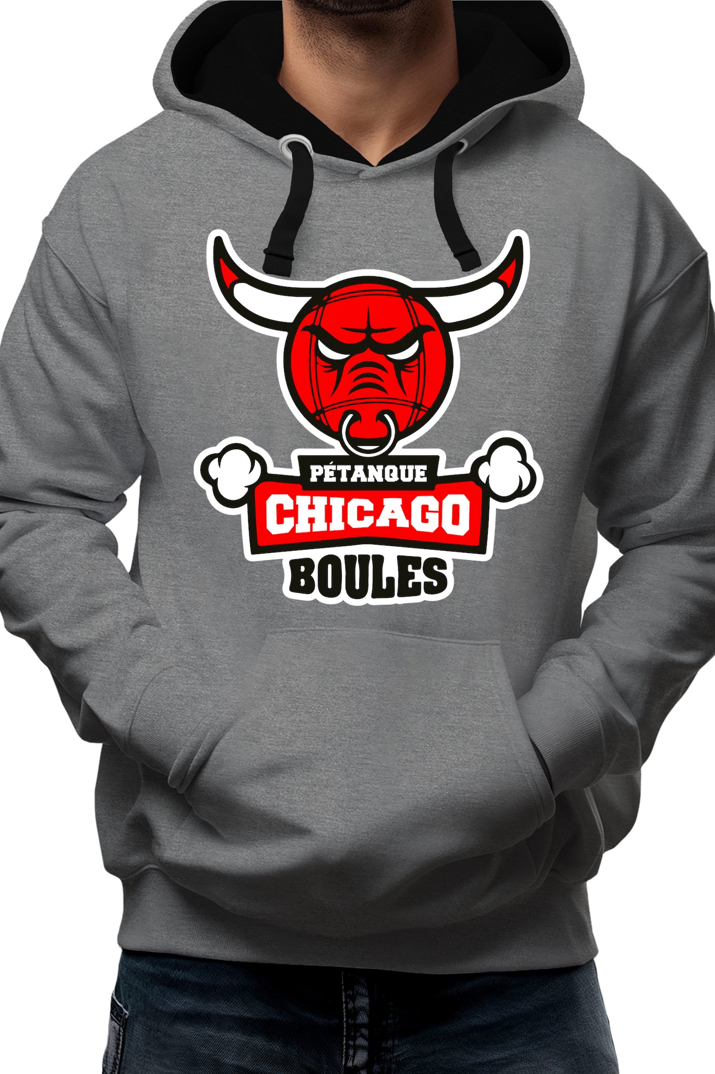Sweat Adulte Petanque de Chicago