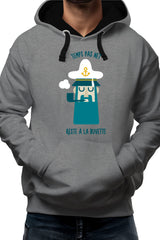 Sweat Adulte Capitaine temps pas net buvette