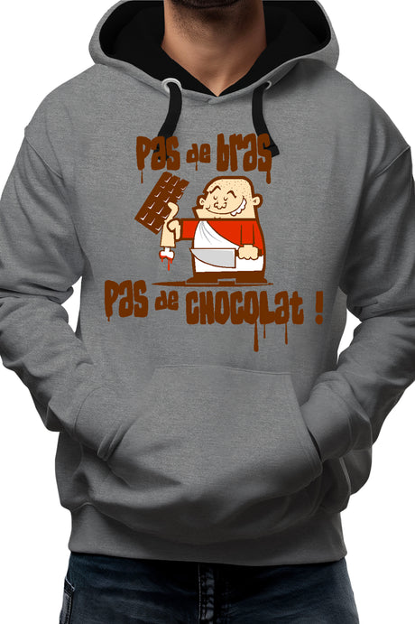 Sweat Adulte Pas De Bras Pas De Chocolat