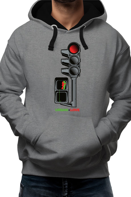 Sweat Adulte Feu Tricolore Des Amoureux