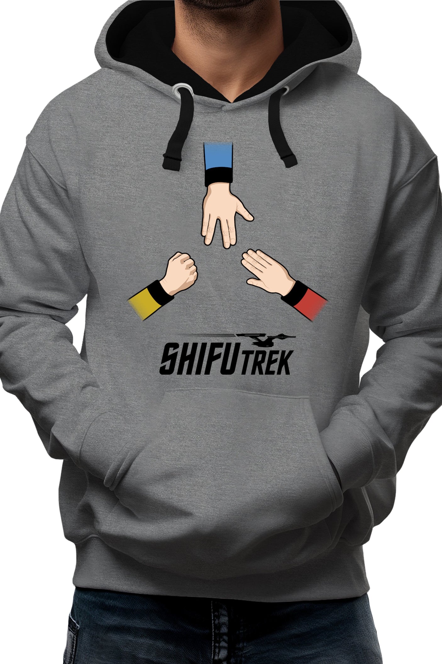Sweat Adulte Shifumie sur STAR TRECK