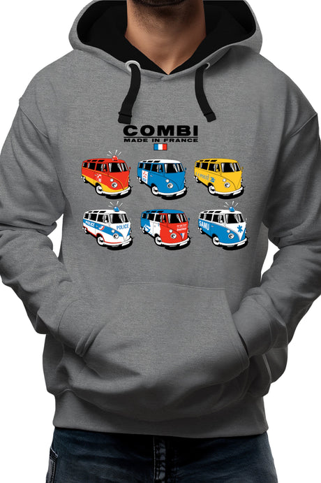 Sweat Adulte Les combis van France