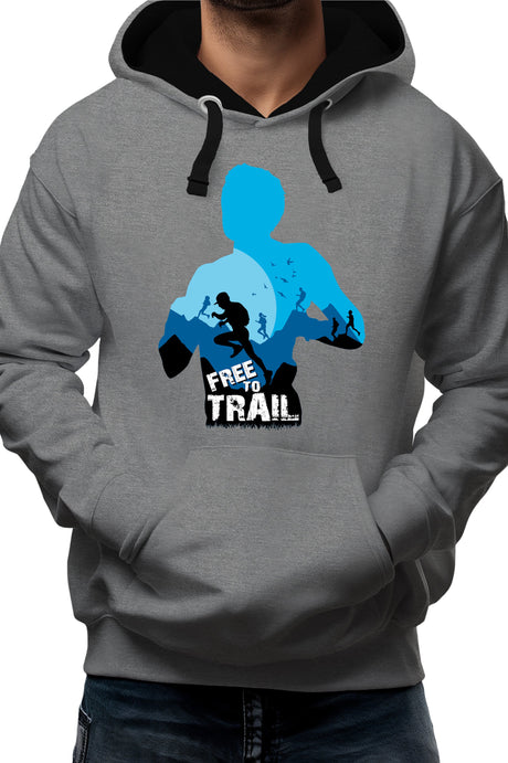 Sweat Adulte trail montagne