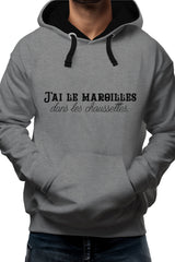 Sweat Adulte J'ai le maroilles dans les chaussettes
