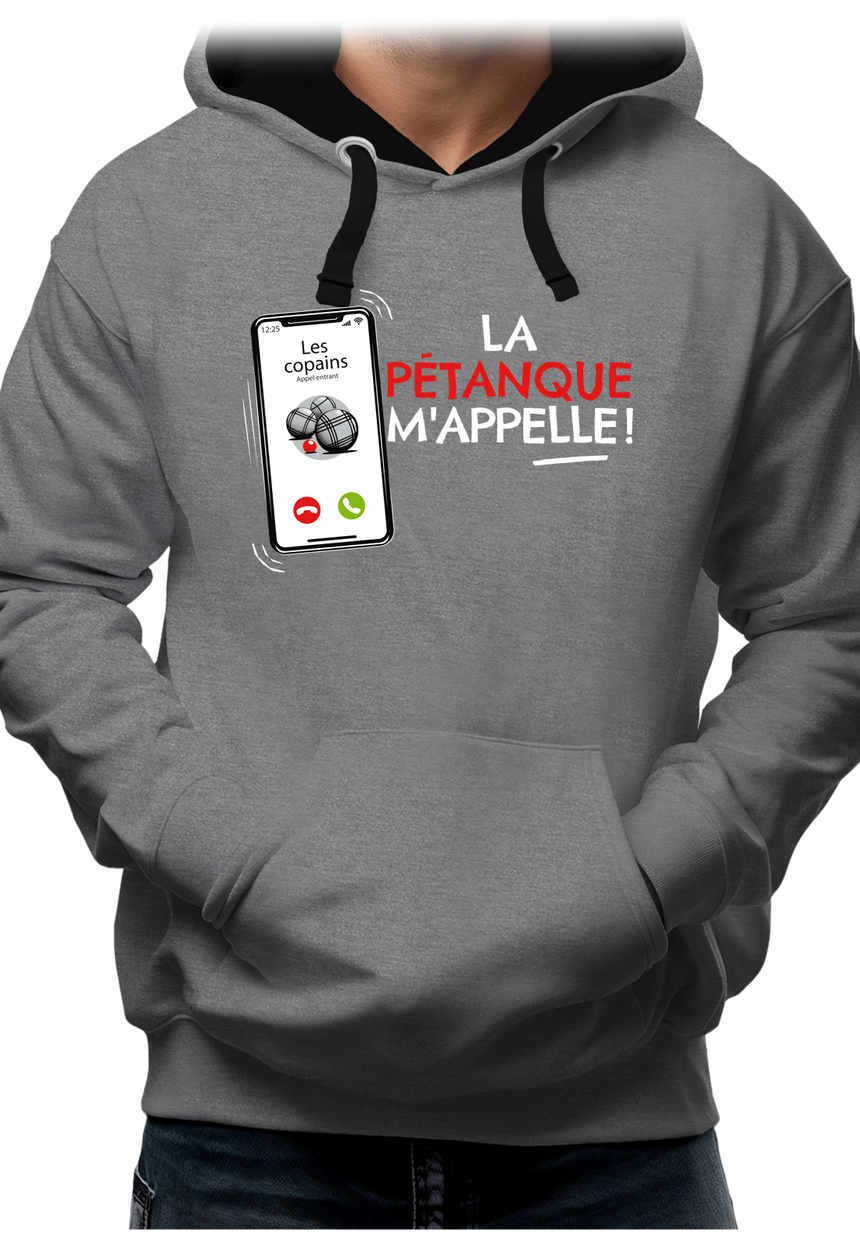 Sweat Adulte La pétanque m'appelle !
