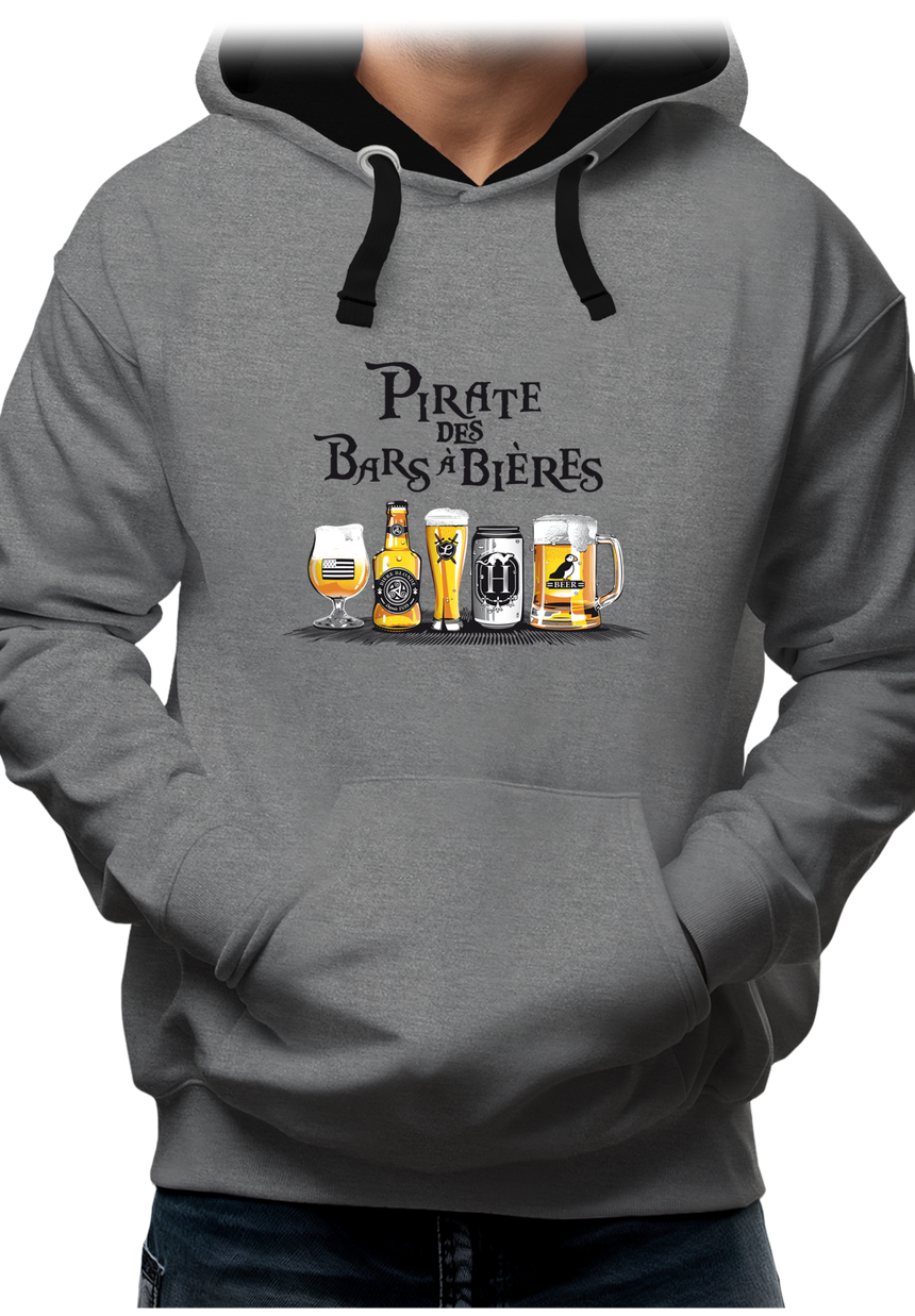 Sweat Adulte Pirates des bars à bières
