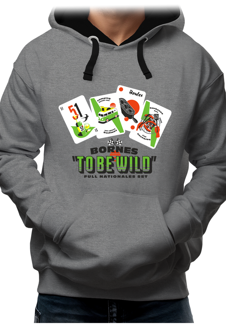 Sweat Adulte Bornes to be wild