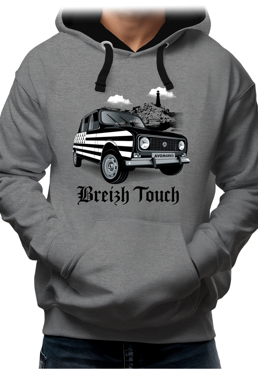 Sweat Adulte Voiture 4L bretonne