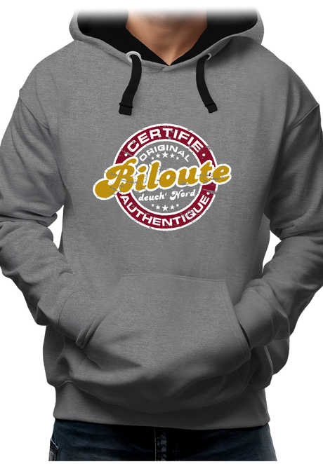 Sweat Adulte Certifié authentique biloute ch'ti