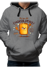 Sweat Adulte Ici on dit chocolatine !