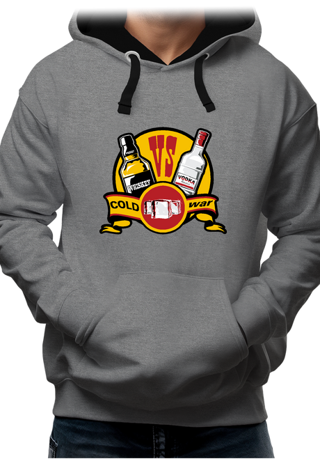 Sweat Adulte Coldwar alcool whisky contre vodka