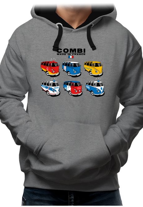 Sweat Adulte Les combis van France