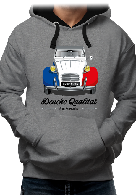 Sweat Adulte 2 CV qualité à la française