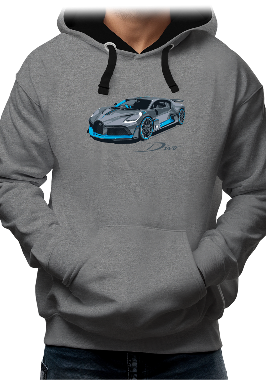 Sweat Adulte Voiture L'hypercar Française