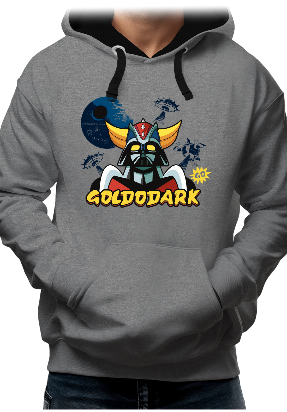 Sweat Adulte Goldodark le retour de l'astérohache