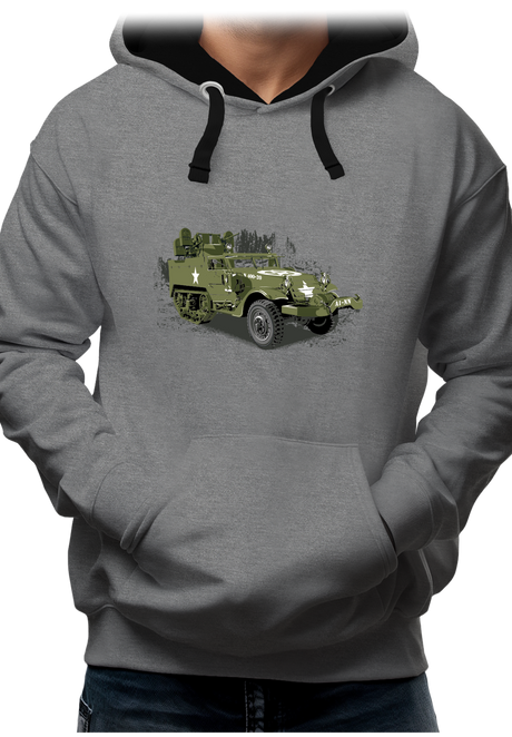 Sweat Adulte Véhicule de militaire