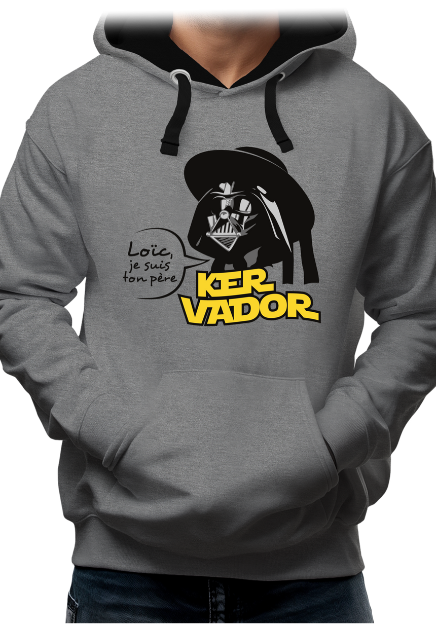 Sweat Adulte Kervador Et Son Fils Loic en Bretagne