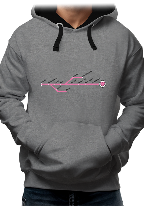 Sweat Adulte Love Line Femme