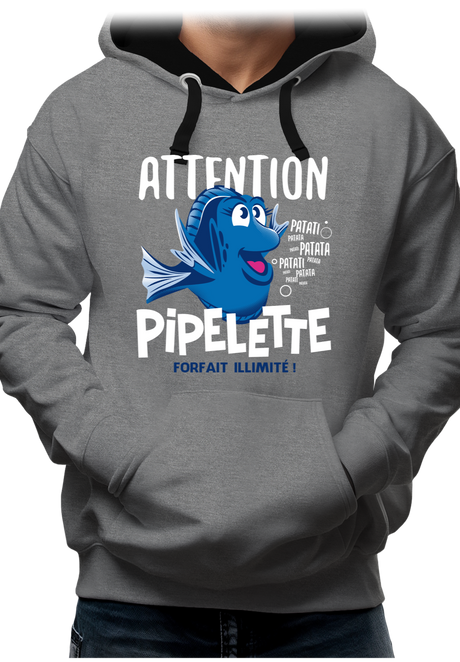 Sweat Adulte Attention Dory poisson pipelette