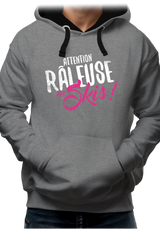 Sweat Adulte Attention râleuse en ski