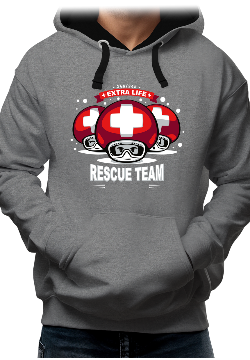 Sweat Adulte Rescue Team jeux vidéo