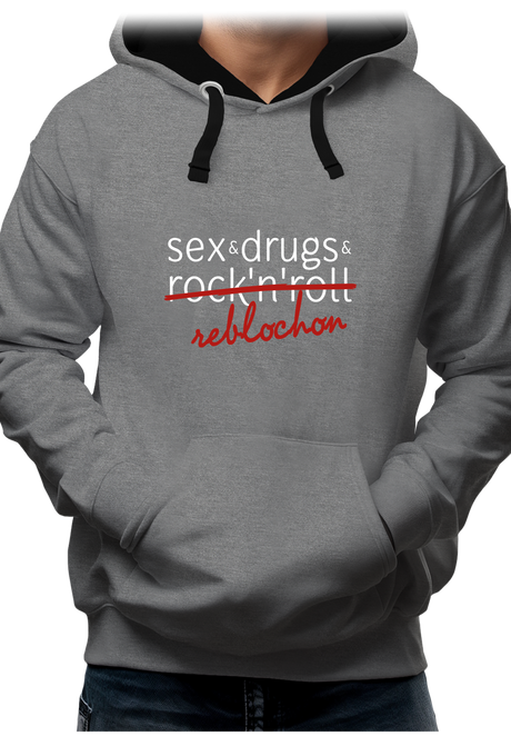 Sweat Adulte Snow Sex Rock Fromage