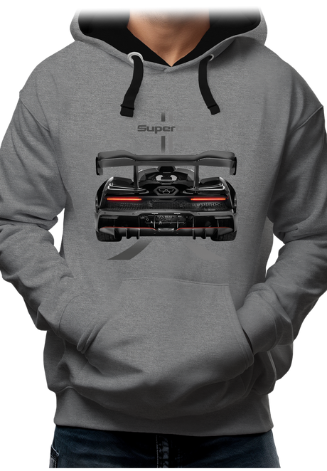 Sweat Adulte La voiture Mc de Ayrton